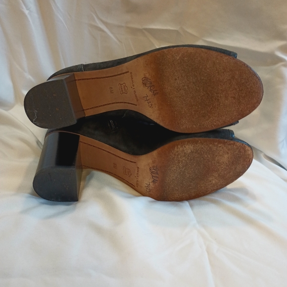 Donald J Pliner Kara Black Suede Womens Ankle Boots. Size 8M - Picture 15 of 15